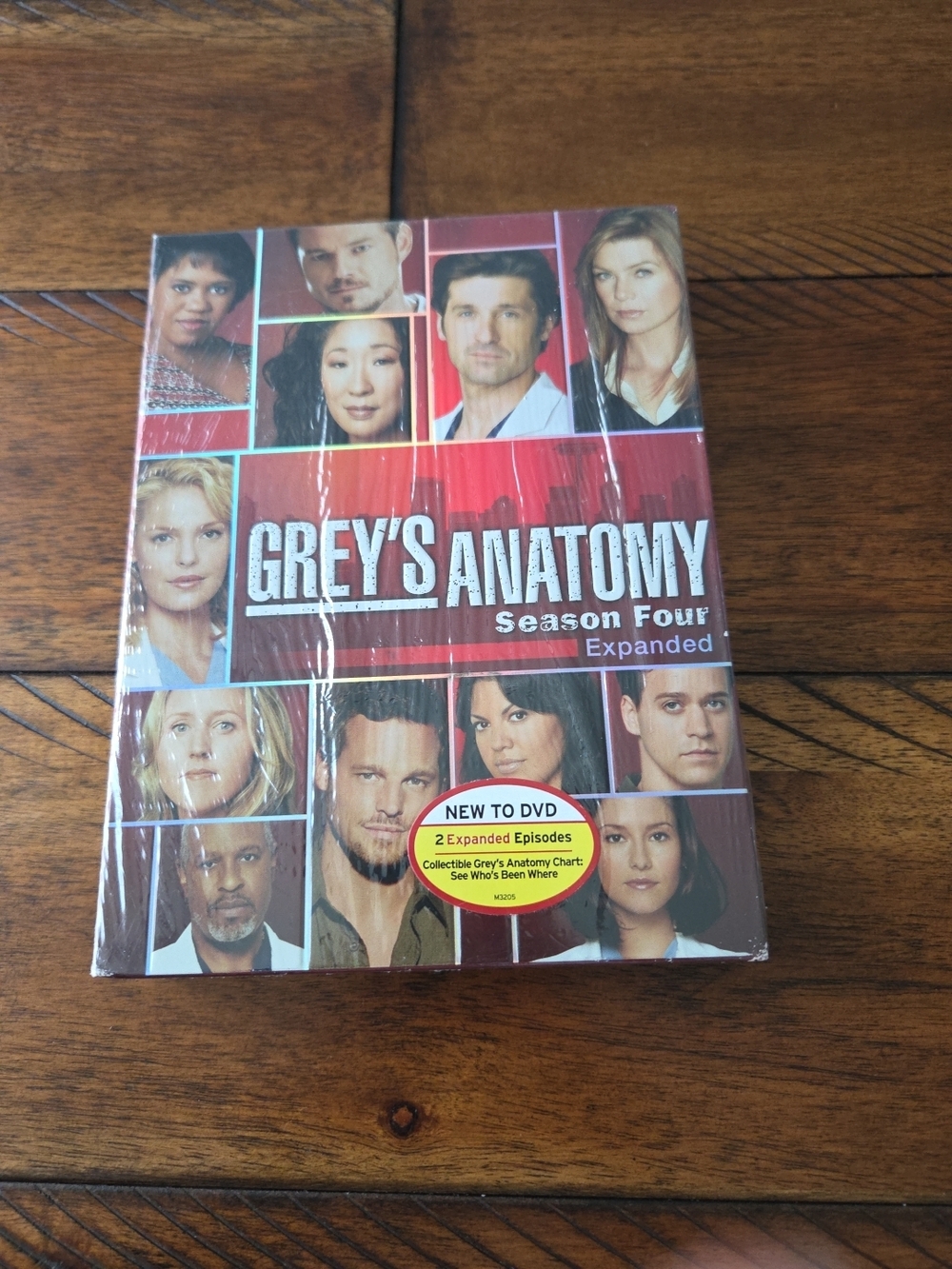 Grey's Anatomy: Fourth Season 4 (Expanded) (DVD, 2007) New Sealed